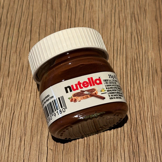 Mini Nutella Jars