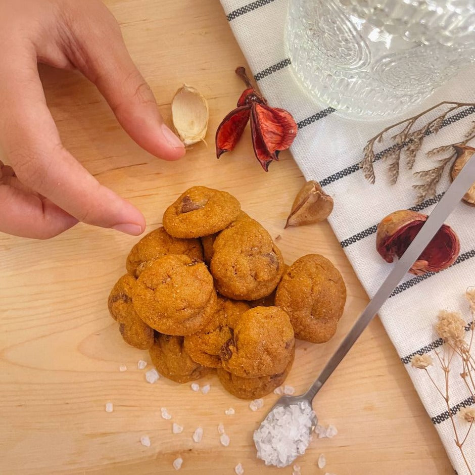 Sea Salt Chocolate Chip Cookies